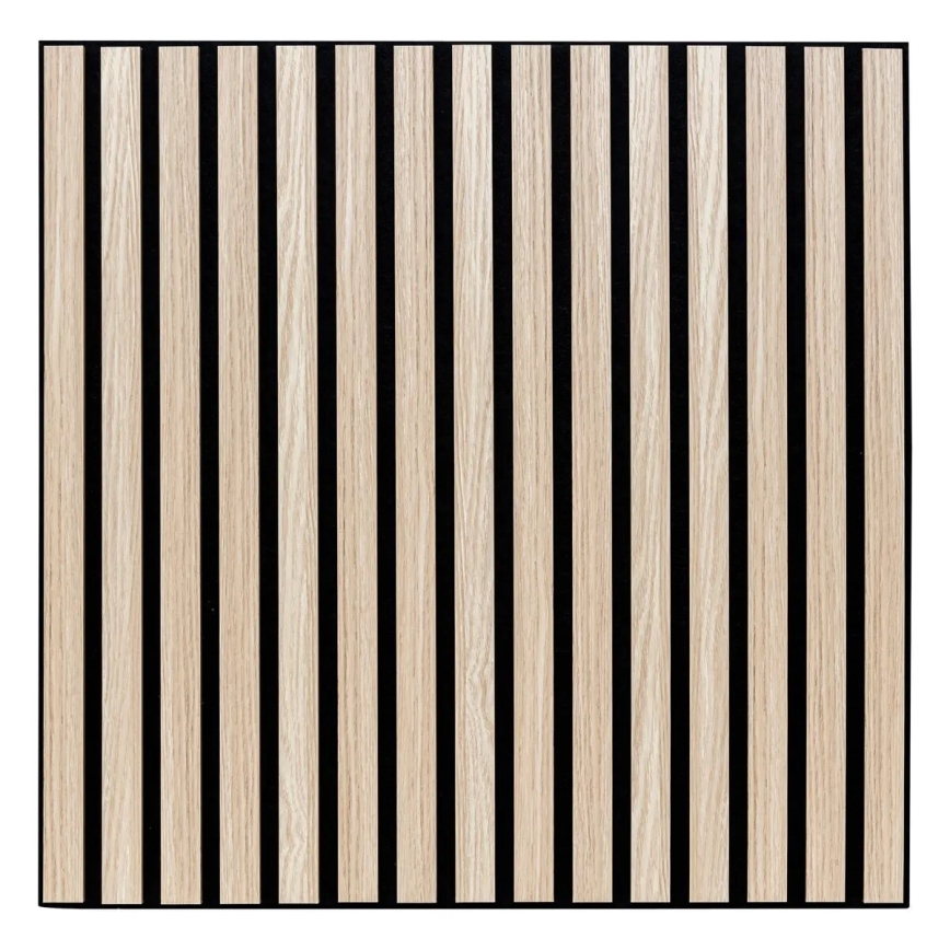 Atmosphera - Wanddekoration 3D-Paneel 60x60 cm hellbraun
