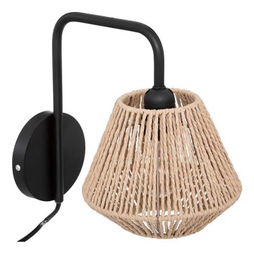 Atmosphera - Wandleuchte JILY 1xE27/40W/230V Jute