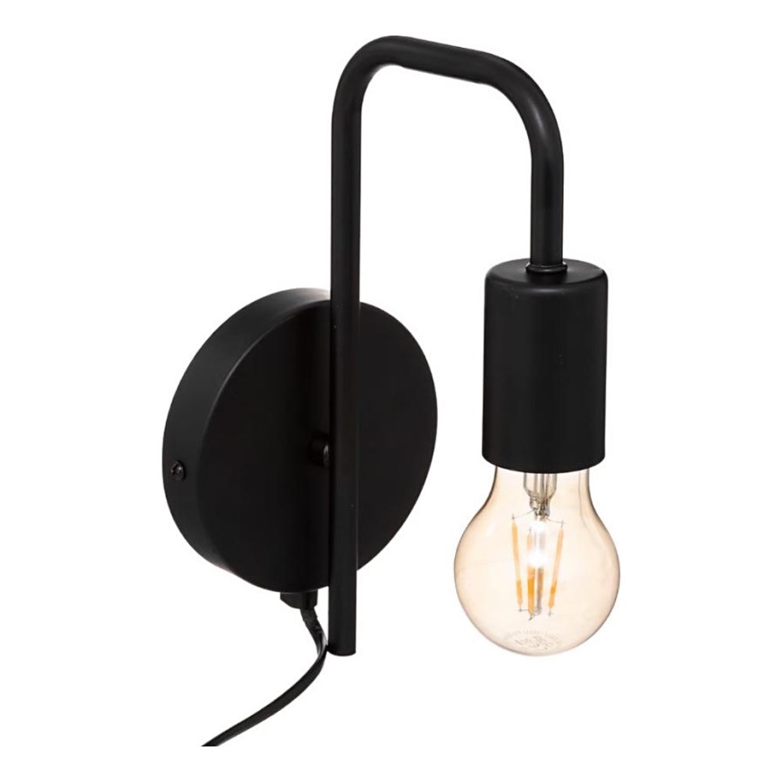 Atmosphera - Wandleuchte KELI 1xE27/40W/230V schwarz