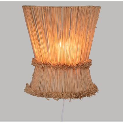 Atmosphera - Wandleuchte LOA 1xE27/40W/230V Raffiabast