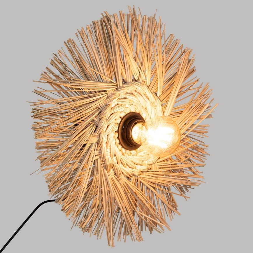 Atmosphera - Wandleuchte TEA 1xE27/60W/230V Stroh