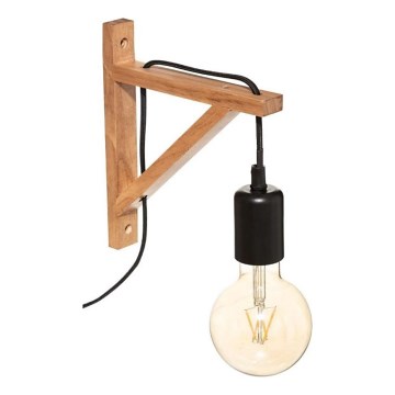 Atmosphera - Wandleuchte WILD 1xE27/25W/230V Kiefer