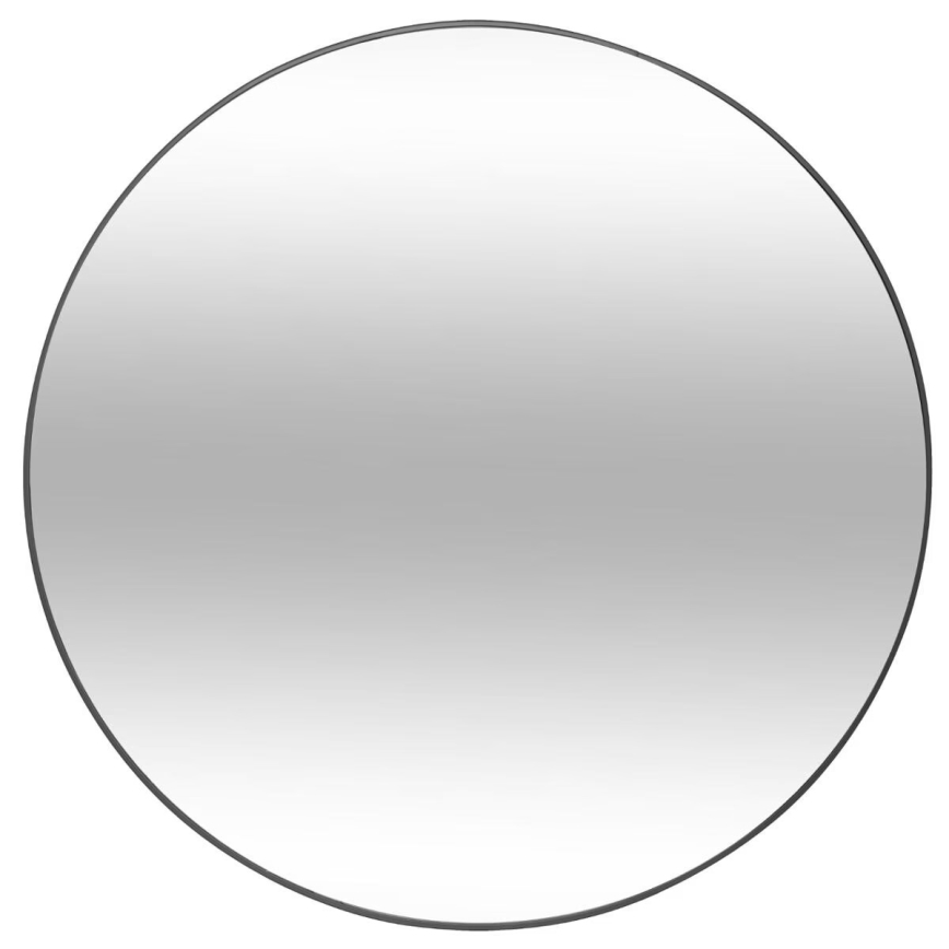 Atmosphera - Wandspiegel ALICE d 76 cm schwarz
