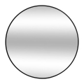 Atmosphera - Wandspiegel ALICE Ø 70 cm Schwarz