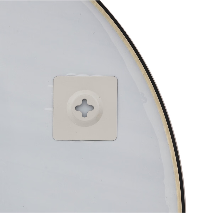 Atmosphera - Wandspiegel ALICE Ø 70 cm Schwarz