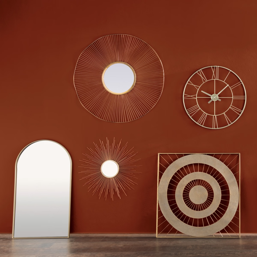 Atmosphera - Wandspiegel JOYCE 106x60 cm golden