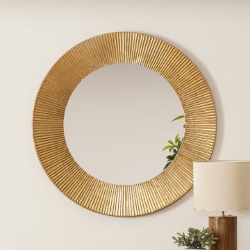 Atmosphera - Wandspiegel MILDA d 90 cm