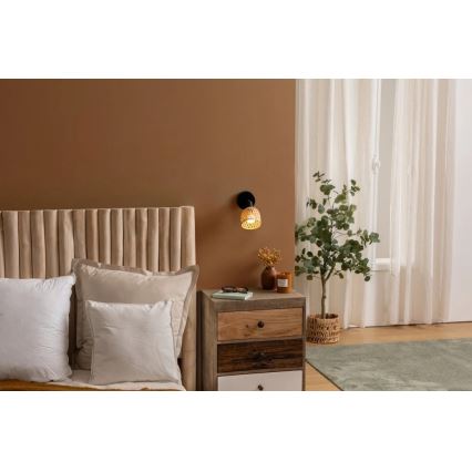 Atmosphera - Wandspot LIO 1xE14/25W/230V Bambus