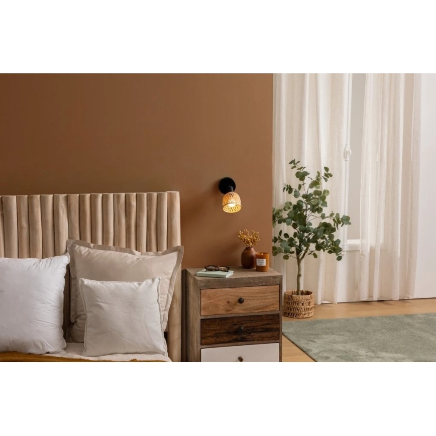 Atmosphera - Wandspot LIO 1xE14/25W/230V Bambus