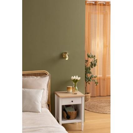 Atmosphera - Wandspot VICO 1xGU10/25W/230V goldfarben