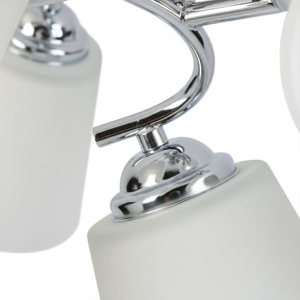 Aufbau-Deckenleuchte PAFOS 5xE27/15W/230V, hochglänzender Chrom