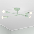 Aufbau-Kronleuchter CAMBRIDGE 4xE27/15W/230V grün