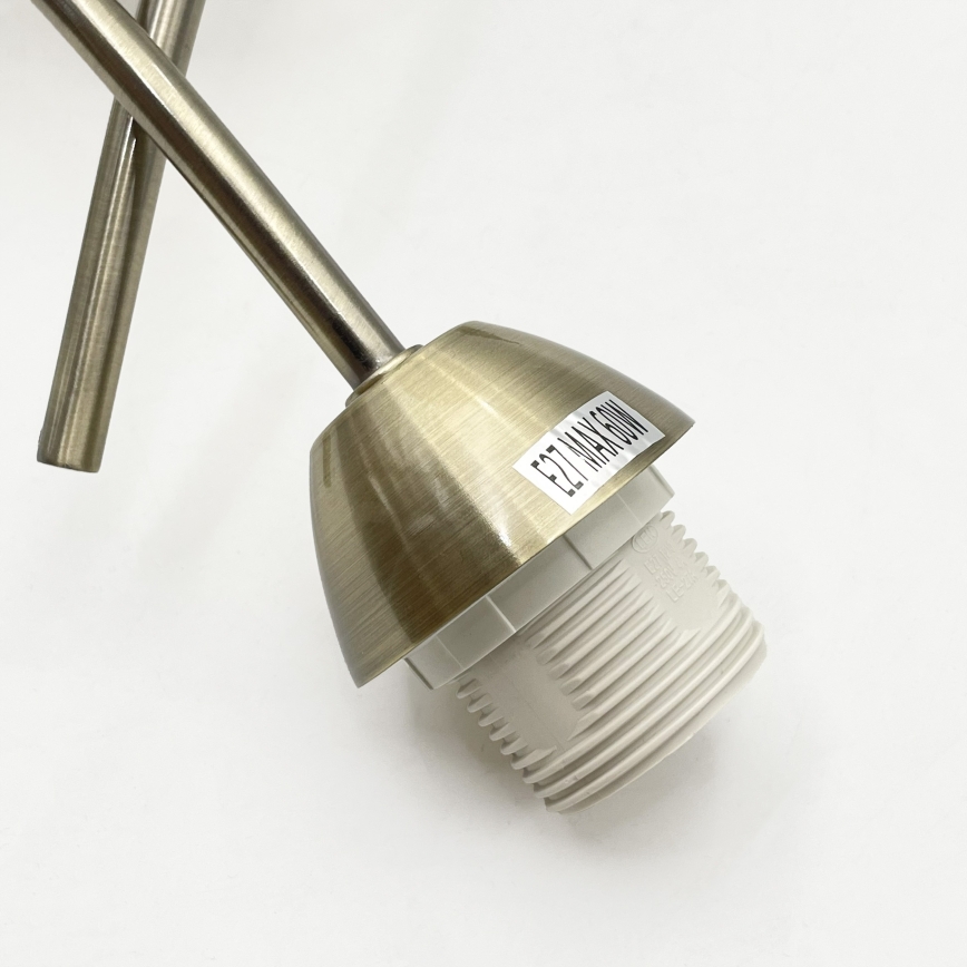 Aufbauleuchte DONNA 3xE27/60W/230V Patina