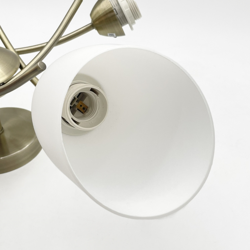 Aufbauleuchte DONNA 5xE27/60W/230V Patina