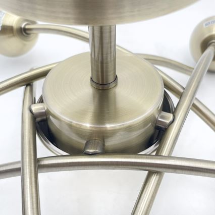 Aufbauleuchte DONNA 5xE27/60W/230V Patina