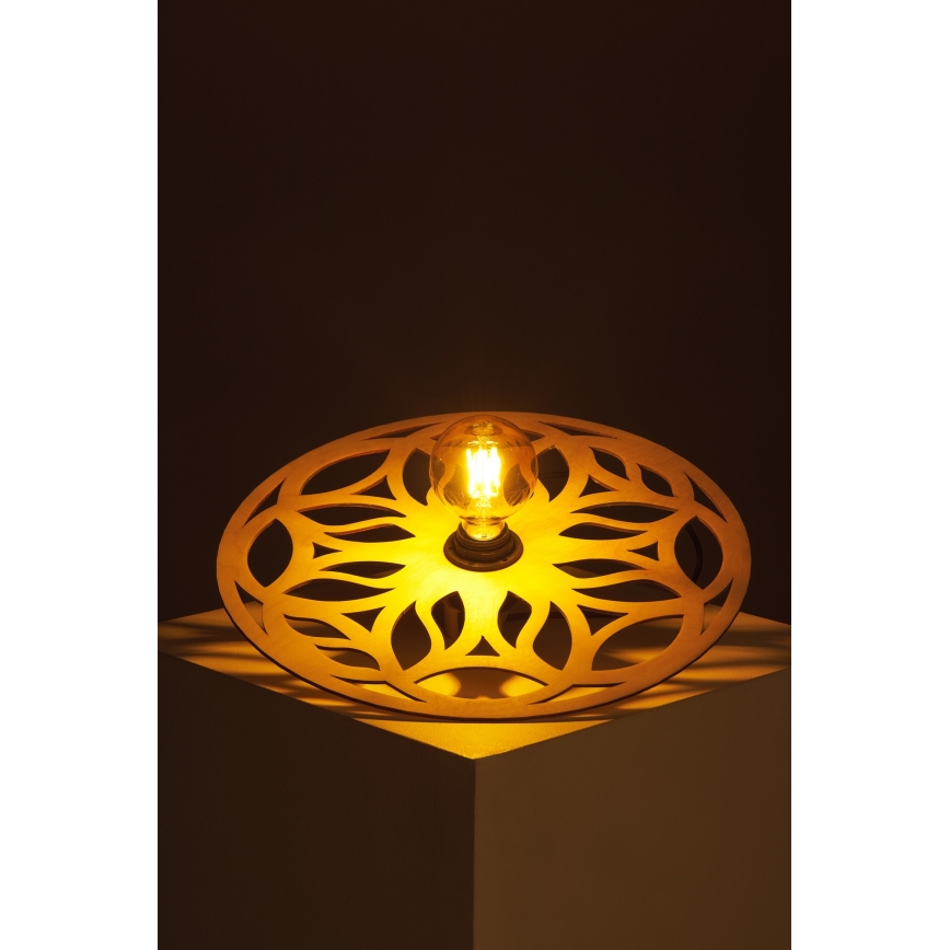 Aufbauleuchte FALCO 1xE27/60W/230V d 40 cm beige