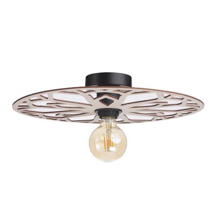 Aufbauleuchte FALCO 1xE27/60W/230V d 40 cm beige