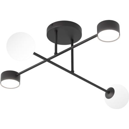 Aufbauleuchte HOLON 2xG9/8W/230V + 2xGX53/12W schwarz