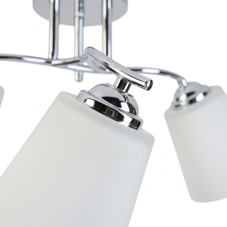 Aufbauleuchte PAFOS 3xE27/15W/230V, glänzender Chrom