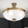 Aufbauleuchte ROCCA 4xE27/60W/230V d 43 cm bronzen/weiß