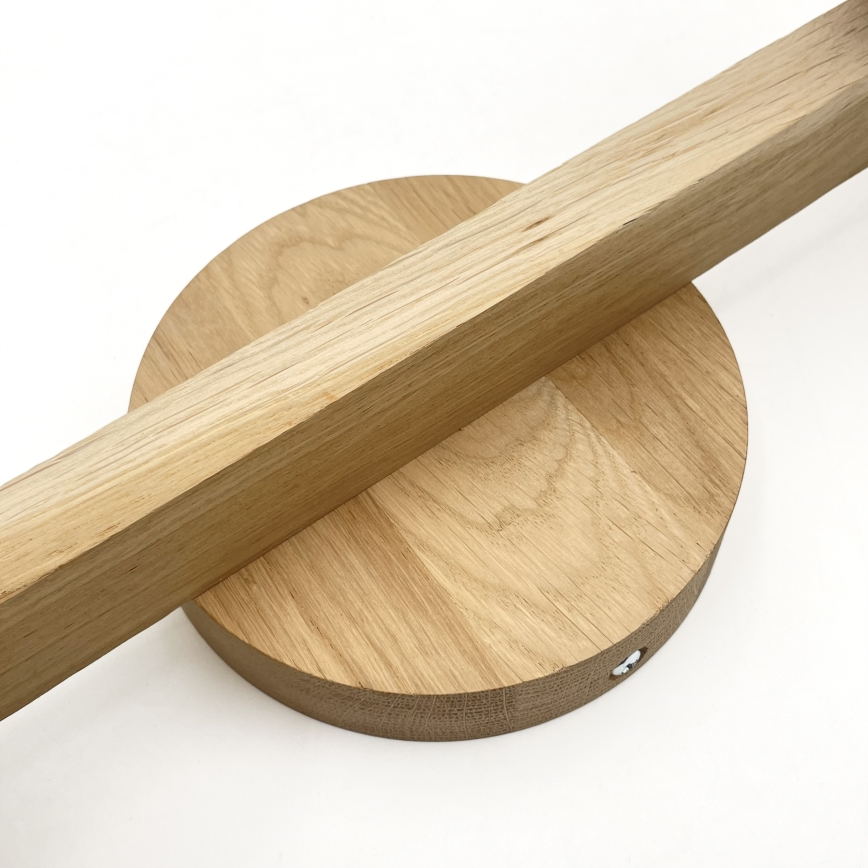 Aufgesetzte Deckenleuchte ANTONIO 2xG9/5W/230V Eiche/Weiß