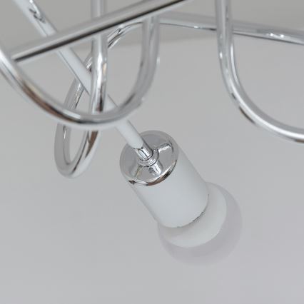 Aufgesetzte Deckenleuchte OXFORD 3xE27/15W/230V, glänzender Chrom