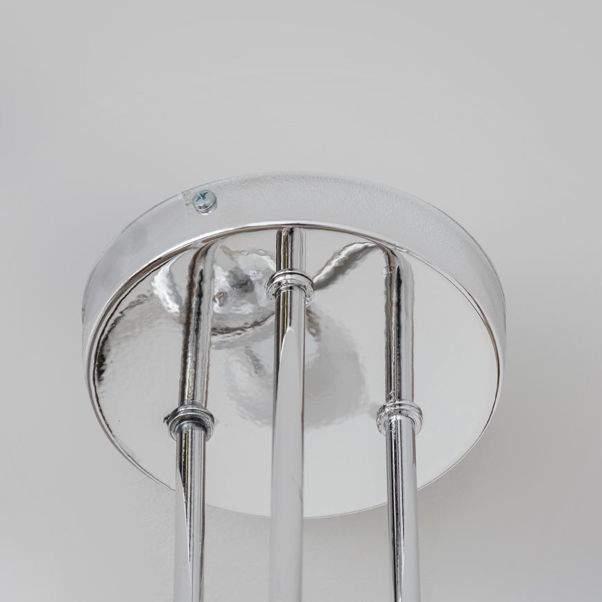 Aufgesetzte Deckenleuchte OXFORD 3xE27/15W/230V, glänzender Chrom