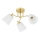 Aufgesetzte Deckenleuchte PAFOS 3xE27/15W/230V, Gold
