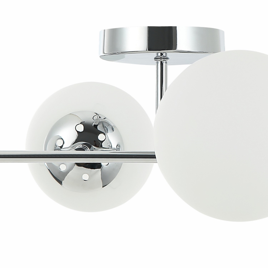 Aufgesetzter Kronleuchter MADDIE 4xE14/5W/230V glänzender Chrom