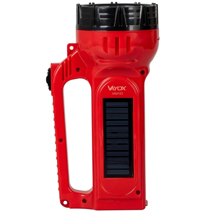 Aufladbare LED-Solar-Taschenlampe LED/7W/230V 400 glänzend 3200 mAh