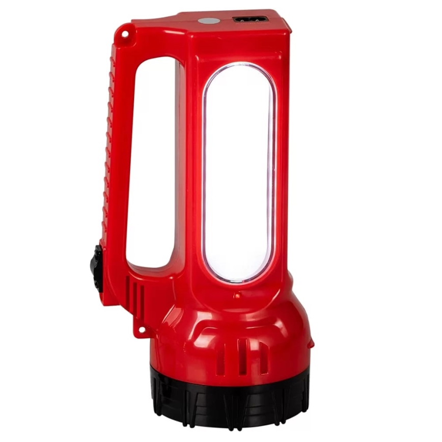 Aufladbare LED-Solar-Taschenlampe LED/7W/230V 400 glänzend 3200 mAh
