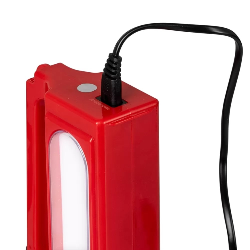 Aufladbare LED-Solar-Taschenlampe LED/7W/230V 400 glänzend 3200 mAh