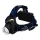 Aufladbare LED-Stirnlampe LED/6W/7,4V 5600 mAh IP44 schwarz/blau