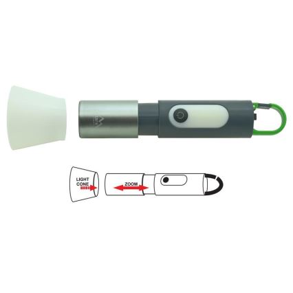 Aufladbare LED-Taschenlampe LED/10W/3,7V 750 lm 10h