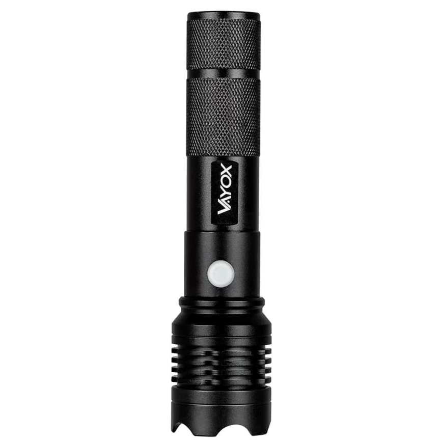Aufladbare LED-Taschenlampe LED/10W/5V IPX4 800 glänzend 1200 mAh
