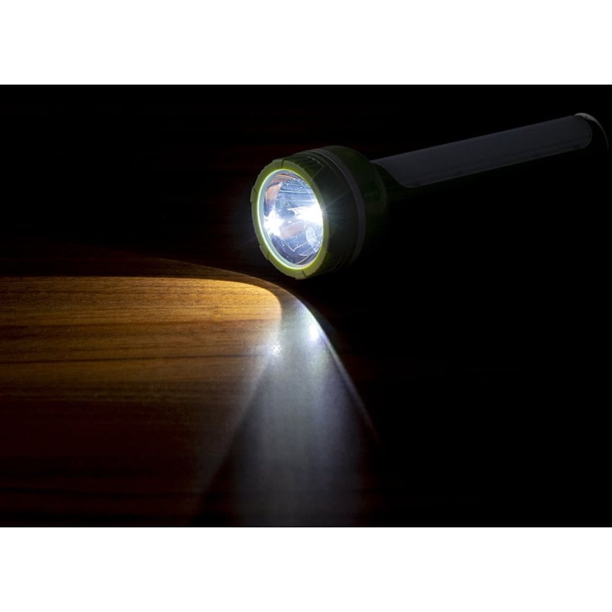Aufladbare LED-Taschenlampe LED/1W/230V 330 glänzend 1000 mAh