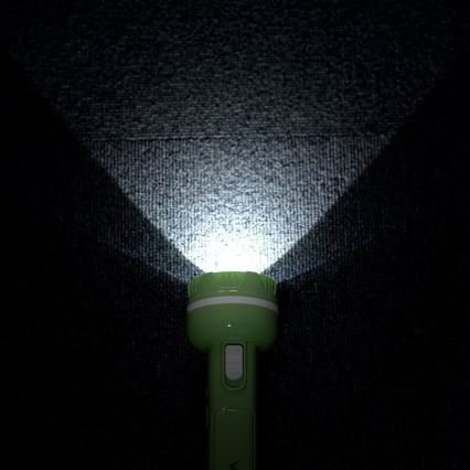 Aufladbare LED-Taschenlampe LED/1W/230V 330 glänzend 1000 mAh