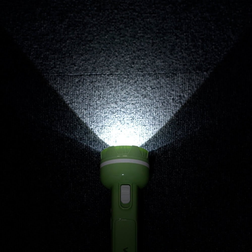 Aufladbare LED-Taschenlampe LED/1W/230V 330 glänzend 1000 mAh