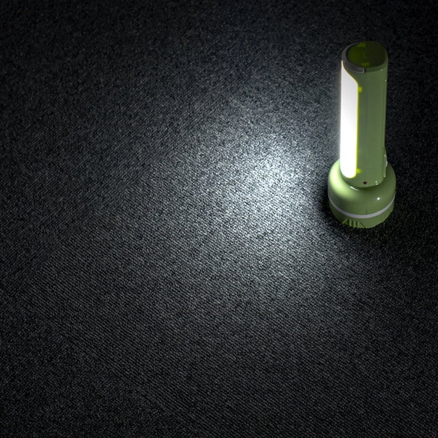 Aufladbare LED-Taschenlampe LED/1W/230V 330 glänzend 1000 mAh