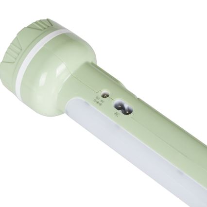 Aufladbare LED-Taschenlampe LED/1W/230V 330 glänzend 1000 mAh