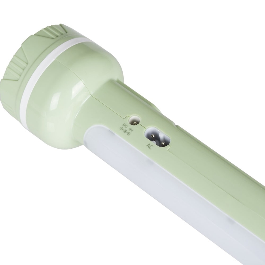 Aufladbare LED-Taschenlampe LED/1W/230V 330 glänzend 1000 mAh