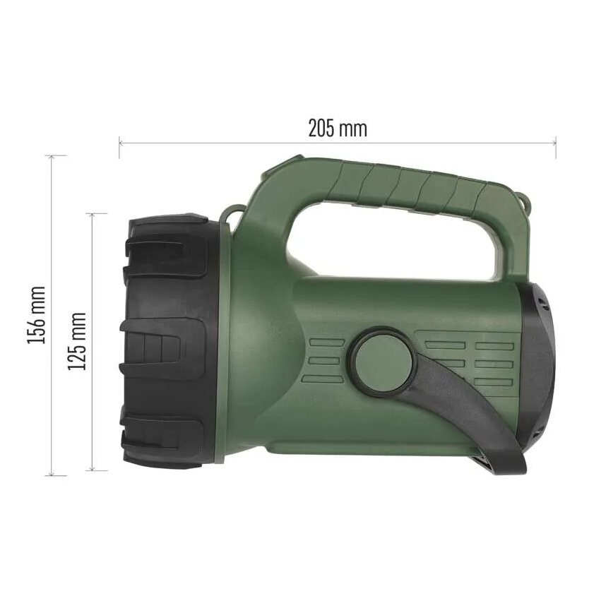 Aufladbare LED-Taschenlampe LED/3,7V IP43 700 lm 3600mAh