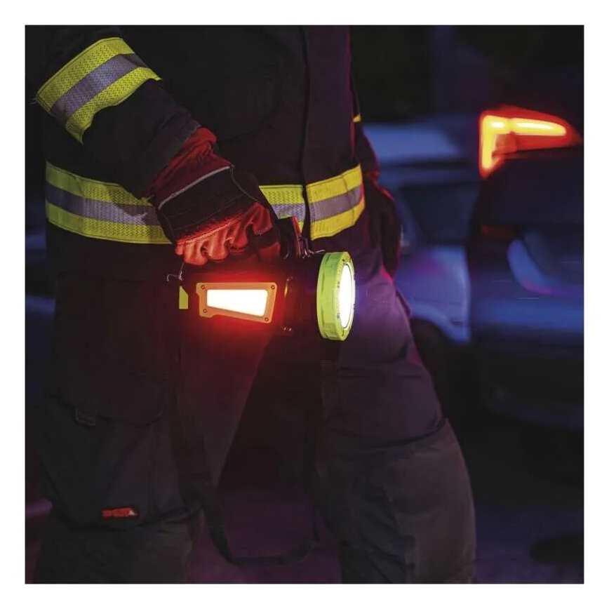 Aufladbare LED-Taschenlampe LED/3,7V IP44 850 lm 8000mAh