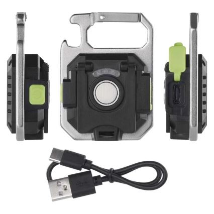 Aufladbare LED-Taschenlampe LED/USB/3,7V 750 lm 500 mAh