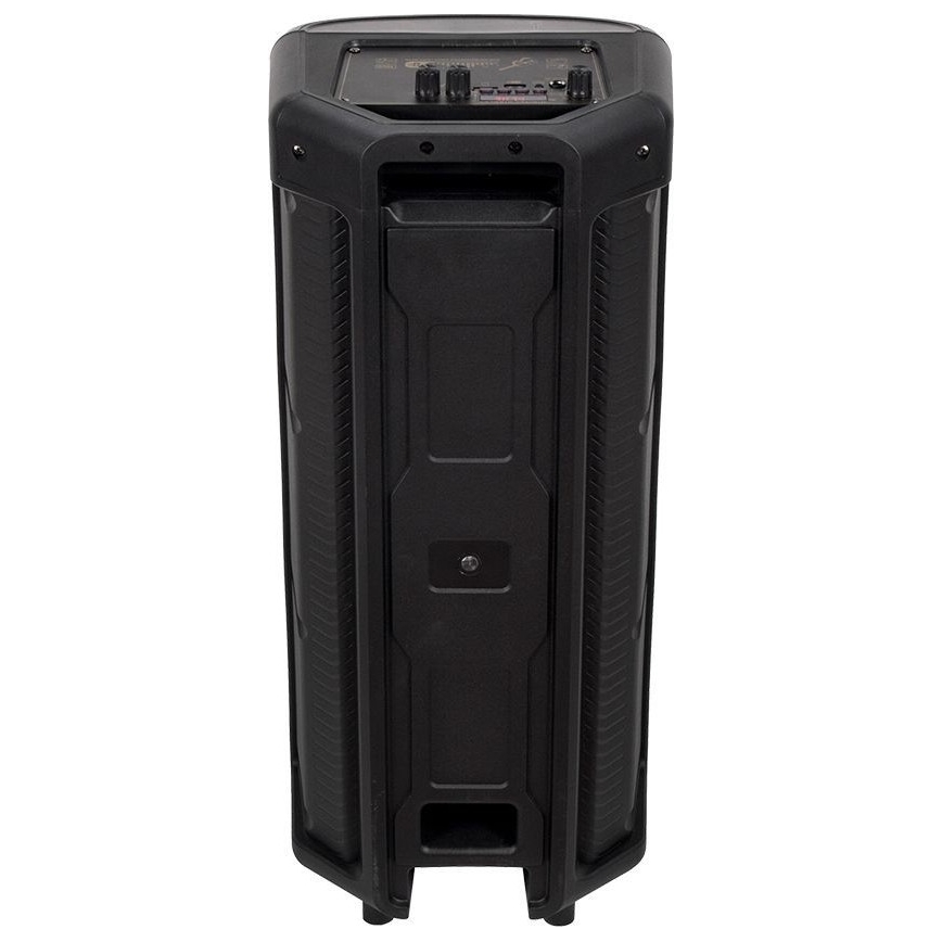Aufladbarer LED-RGB-Lautsprecher mit Mikrofon 600W/2400 mAh + Fernbedienung