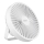 Aufladbarer LED-Tischventilator mit LED-Beleuchtung LED/2W/5V USB 2400 mAh weiß