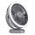 Aufladbarer LED-Tischventilator mit LED-Beleuchtung LED/3W/5V USB 2400 mAh grau