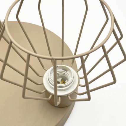 Aufputz-Deckenleuchte AUDREY 3xE27/60W/230V beige