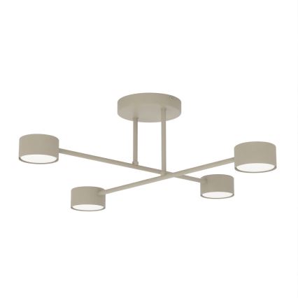 Aufputz-Deckenleuchte HALO 4xGX53/10W/230V beige