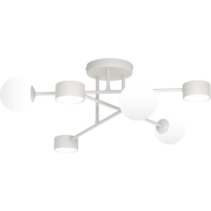 Aufputz-Deckenleuchte HOLON 3xG9/8W/230V + 3xGX53/12W grau